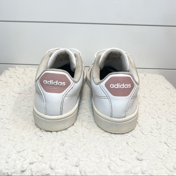 adidas Advantage Sneakers White Metallic - Size 7.5 - Picture 11 of 13